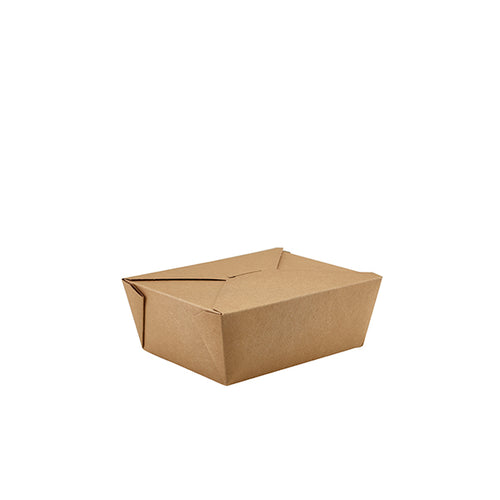GenWare Compostable Kraft Multi-Food Box No.8 1.1L (450pcs)
