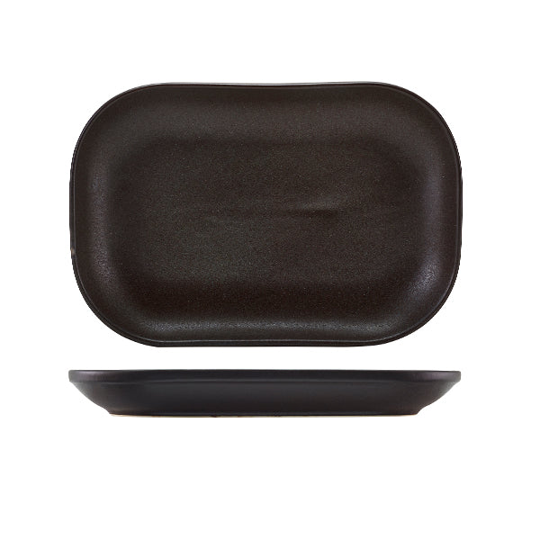 Terra Stoneware Antigo Rectangular Plate 24 x 16.5cm - Pack Of 12