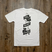 Too Many Cooks - Short Sleeve T-Shirt - White